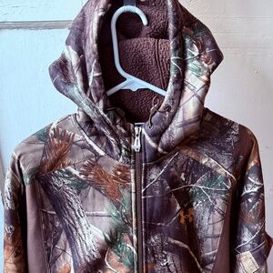 Under Armour Camo Jacket with Fleece Lining